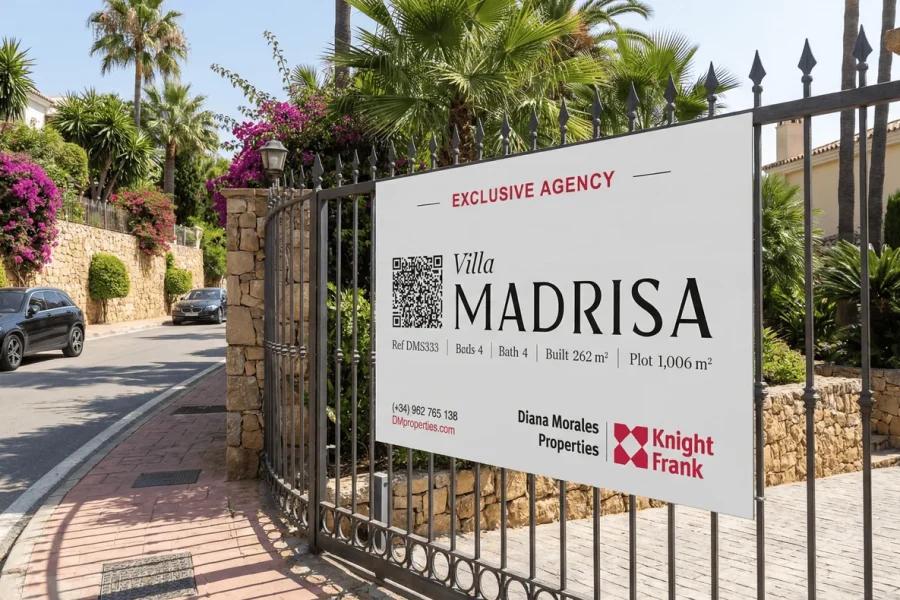 Property sale signs